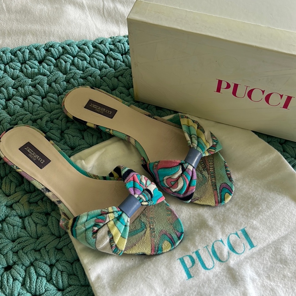 Emilio Pucci Printed Slides
